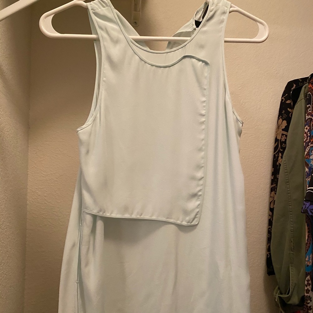 Alexander Wang Mint Silk Blouse